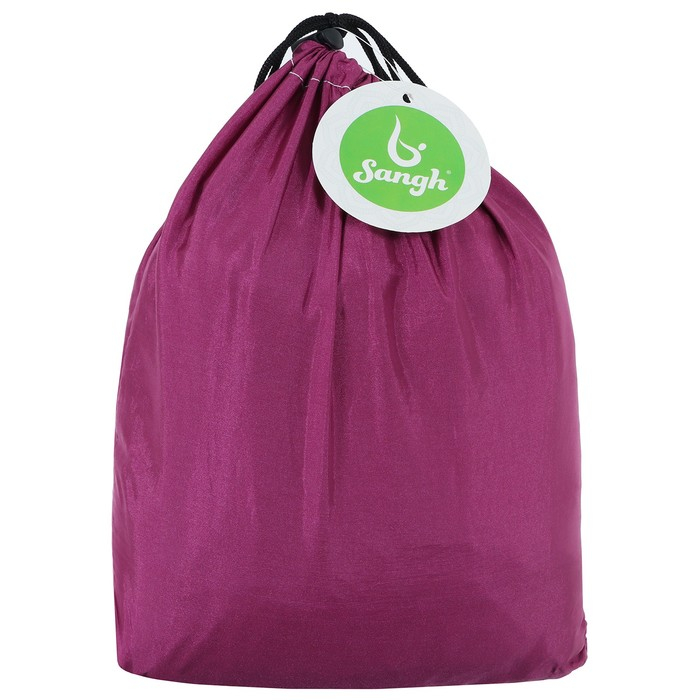 Гамак для йоги Sangh, 250×140 см, цвет фиолетовый Гамак для йоги Sangh, 250×140 см, цвет фиолетовый