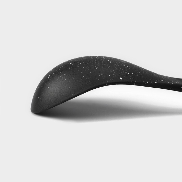 Ложка гарнирная Доляна «Синара», 33 см, цвет чёрный Ложка гарнирная Доляна «Синара», 33 см, цвет чёрный