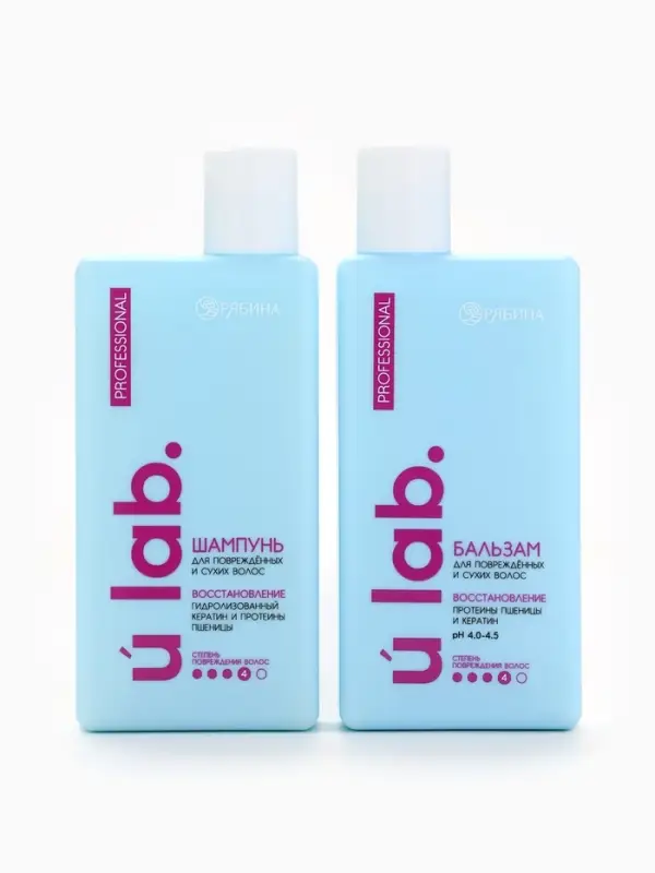 Подарочный набор «Восстановление»: шампунь 250 мл, бальзам 250 мл, URAL LAB Подарочный набор «Восстановление»: шампунь 250 мл, бальзам 250 мл, URAL LAB