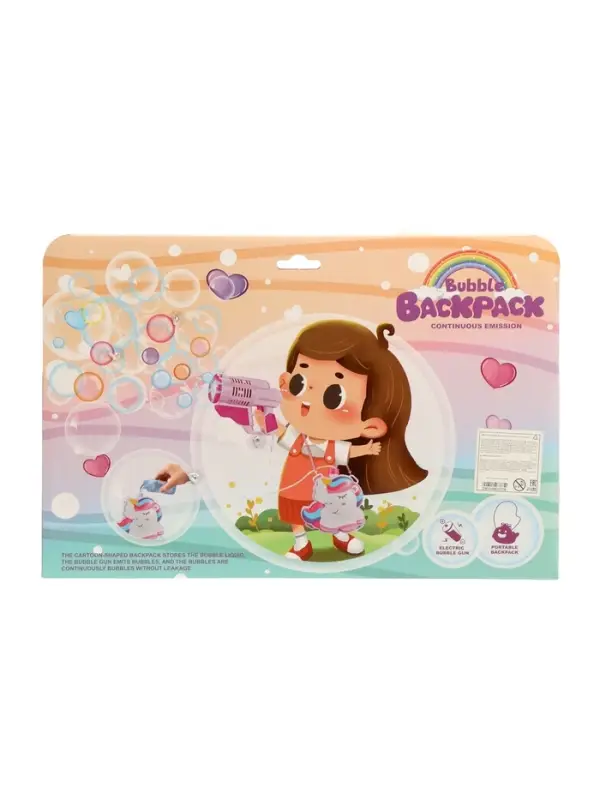 Генератор мыльных пузырей "Волшебный пони", работает от батареек