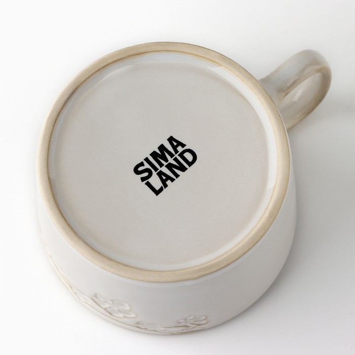 Чайная пара керамическая «Керамик», 2 предмета: кружка 220 мл, блюдце 13х13,6 см Чайная пара керамическая «Керамик», 2 предмета: кружка 220 мл, блюдце 13х13,6 см