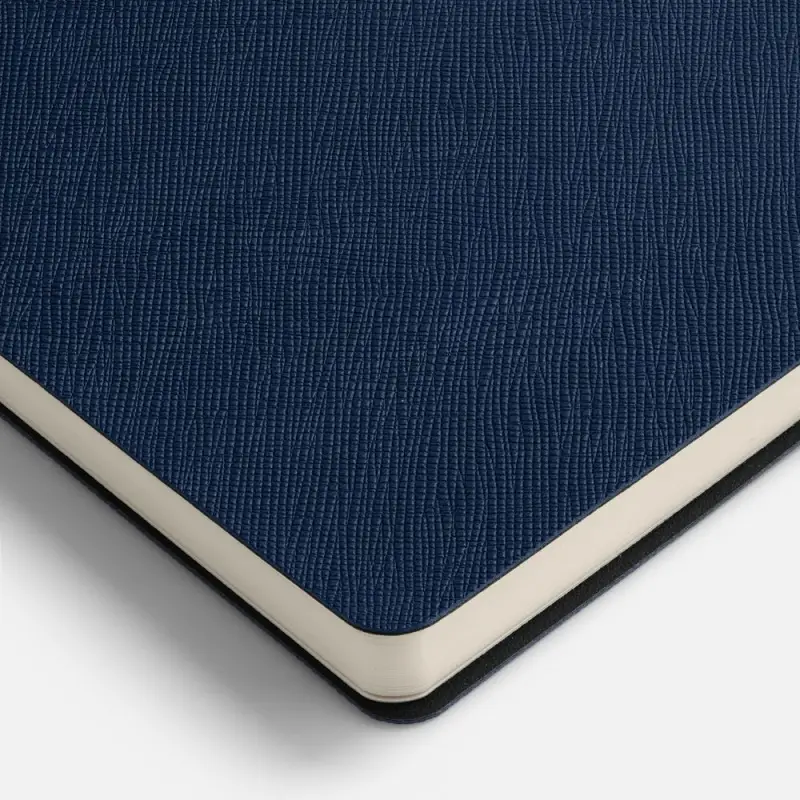 Ежедневник Lungo, недатированный, темно-синий Ежедневник Lungo, недатированный, темно-синий