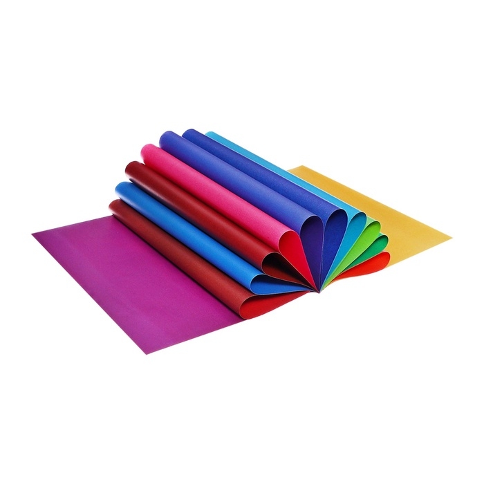 Набор для детского творчества А4, 10 листов картон цветной немелованный + 16 листов бумага цветная двусторонняя Набор для детского творчества А4, 10 листов картон цветной немелованный + 16 листов бумага цветная двусторонняя