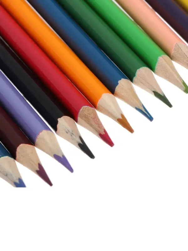 Карандаши Calligrata, цветные, двусторонние, 24 цвета, 12 шт., трёхгранные, деревянные