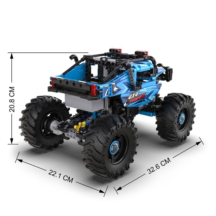 Конструктор радиоуправляемый «Монстртрак», 699 деталей Конструктор радиоуправляемый «Монстртрак», 699 деталей