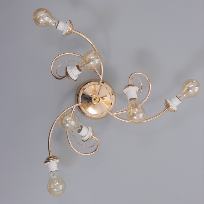 Люстра Люстра "Венда" БП6х40Вт Е27 Золото МОДЕЛЬ: 2800089