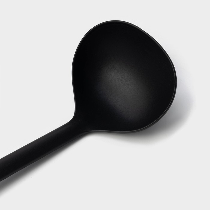 Половник Доляна «Орихалк», 30 см, цвет чёрный Половник Доляна «Орихалк», 30 см, цвет чёрный