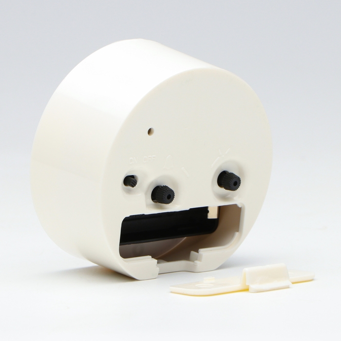 Часы - будильник настольные Часы - будильник настольные "Дракон", дискретный ход, циферблат d-8 см, 9.5 х 9.5 см, АА