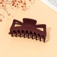 Крабик для волос &laquo;Классика&raquo;, геометрия матовый, 11 см, МИКС