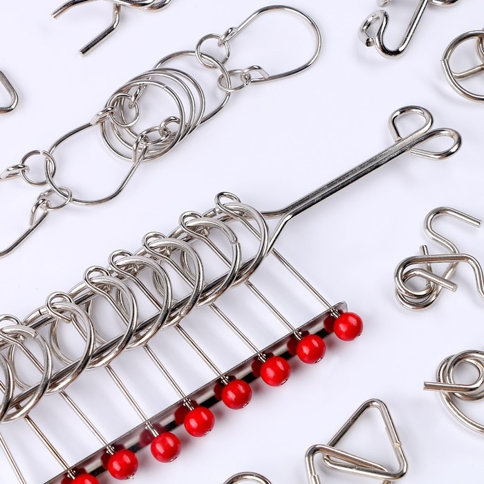 Металлическая головоломка 30 шт «Сова» Металлическая головоломка 30 шт «Сова»