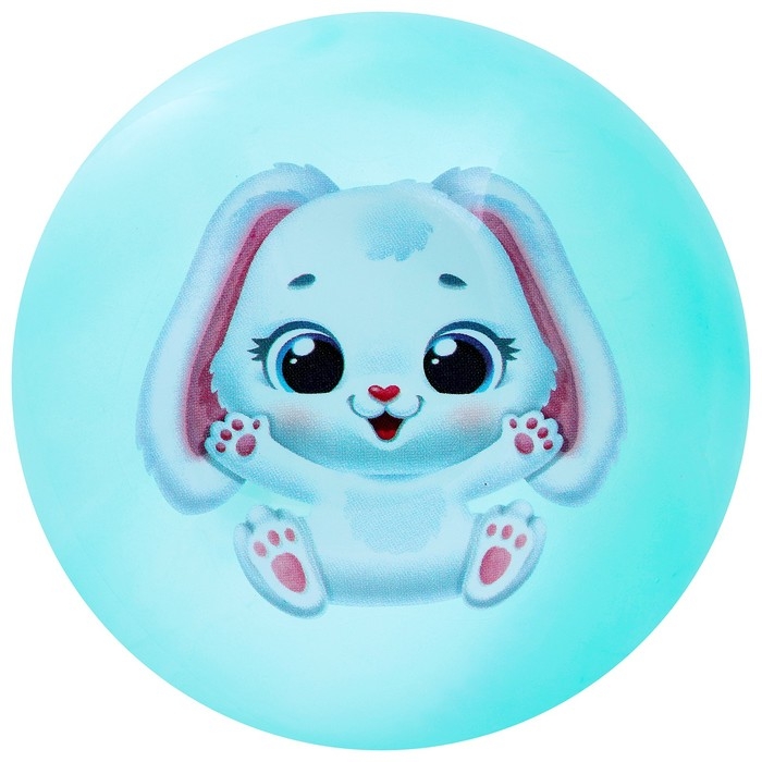 Мяч детский ZABIAKA «Зайчонок», d=22 см, цвет МИКС Мяч детский ZABIAKA «Зайчонок», d=22 см, цвет МИКС