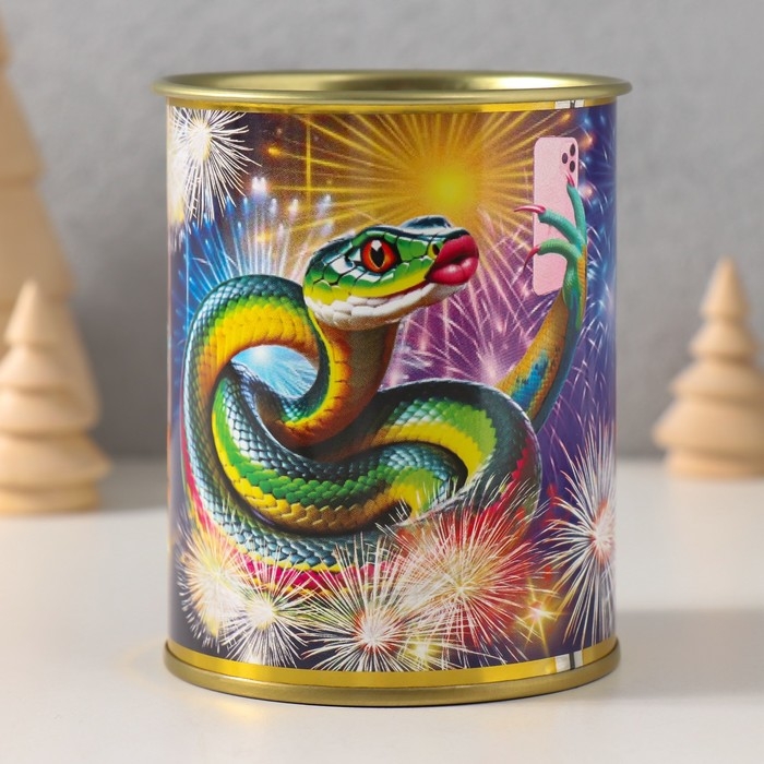 Копилка-банка металл Копилка-банка металл "На красивую жизнь"