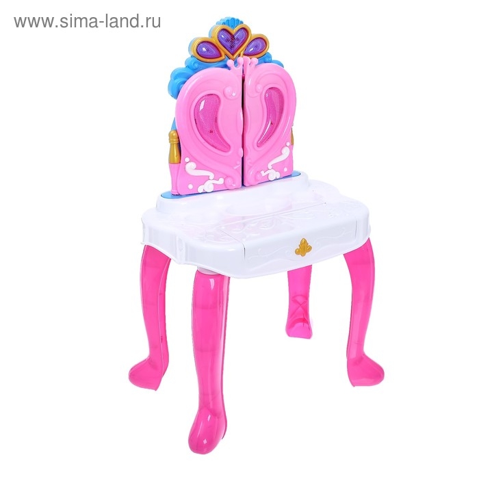 Столик с зеркалом «Милашка» с пианино и аксессуарами Столик с зеркалом «Милашка» с пианино и аксессуарами
