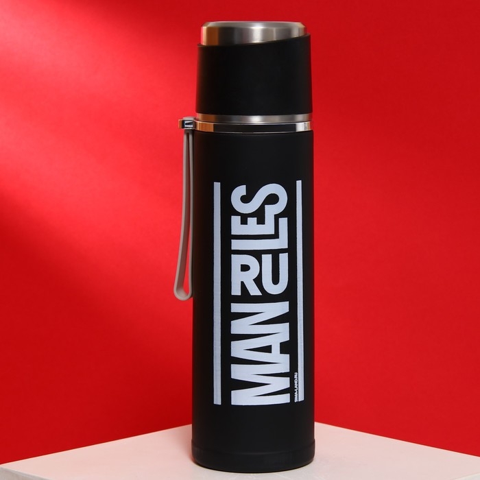 Термос Man rules, 500 мл, время сохранения тепла 8-10 ч Термос Man rules, 500 мл, время сохранения тепла 8-10 ч