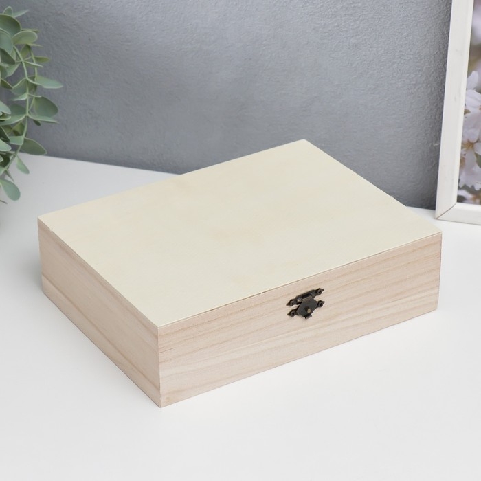 Шкатулка дерево под роспись Шкатулка дерево под роспись "Прямоугольная" 6х21,5х16,5 см