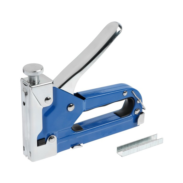 Степлер мебельный ТУНДРА, 3 в 1, металлический корпус, типы скоб 140/28/300, 4 - 14 мм Степлер мебельный ТУНДРА, 3 в 1, металлический корпус, типы скоб 140/28/300, 4 - 14 мм