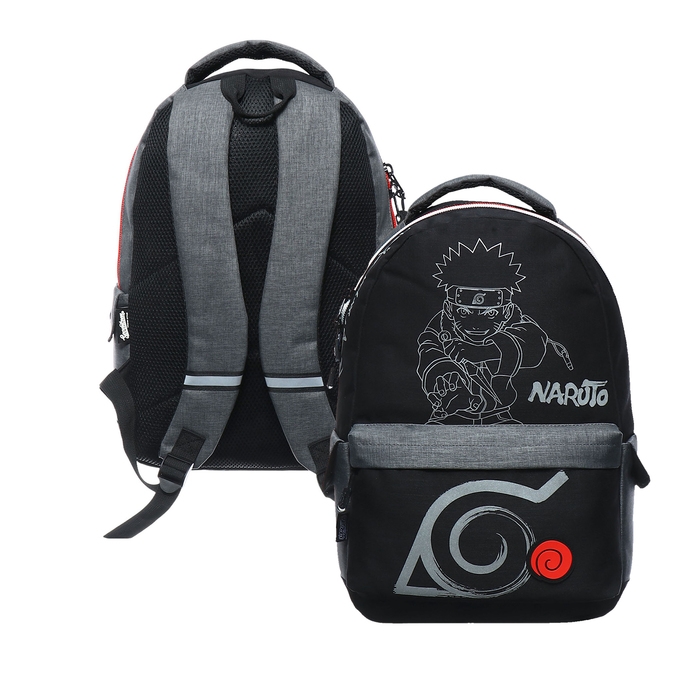 Рюкзак молодежный 45 х 29 х 13 см, Seventeen, Naruto, чёрный NTJB-UT2-5023 Рюкзак молодежный 45 х 29 х 13 см, Seventeen, Naruto, чёрный NTJB-UT2-5023