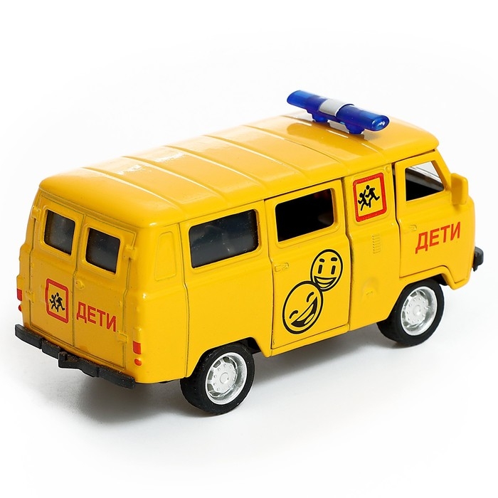 Машина металлическая «УАЗ-3962. Дети», инерция, 1:43, МИКС