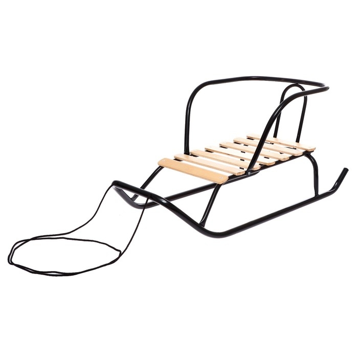 Санки «Ветерок 1», цвет чёрный Санки «Ветерок 1», цвет чёрный