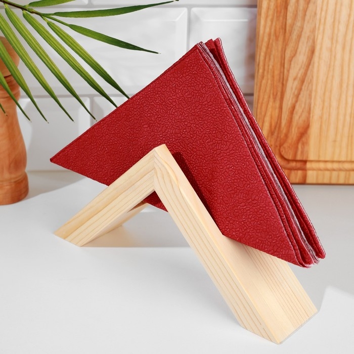 Салфетница деревянная Салфетница деревянная "Треугольник" 210х48х105мм