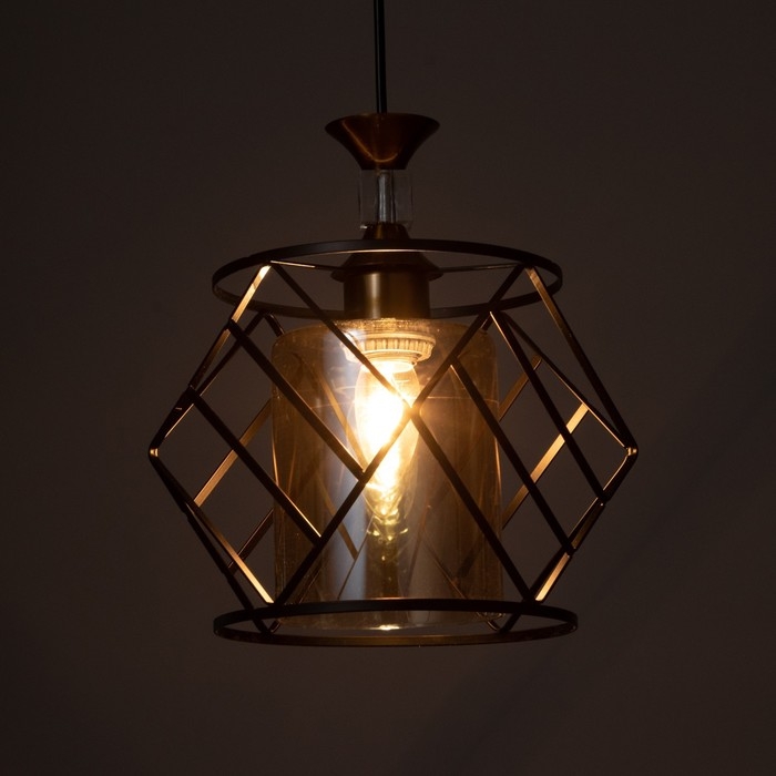 Светильник BayerLux Светильник BayerLux "Куара" E27 40Вт черный 28х28х19-119 см