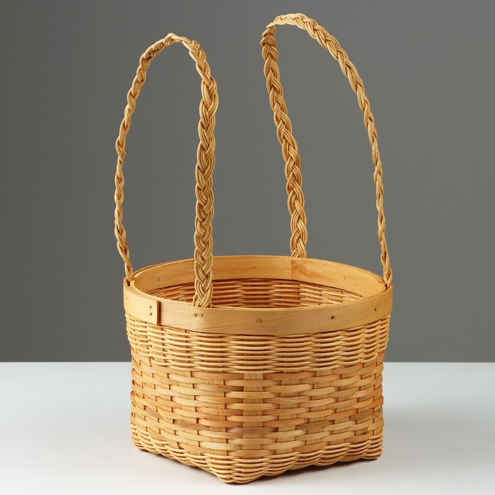 Корзина плетеная, 22 x 15/34 см, секвойя Корзина плетеная, 22 x 15/34 см, секвойя