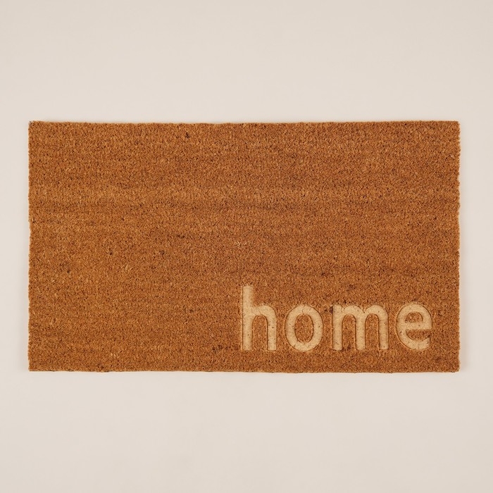 Коврик придверный SL Home, 45&times;75 см, кокосовое волокно