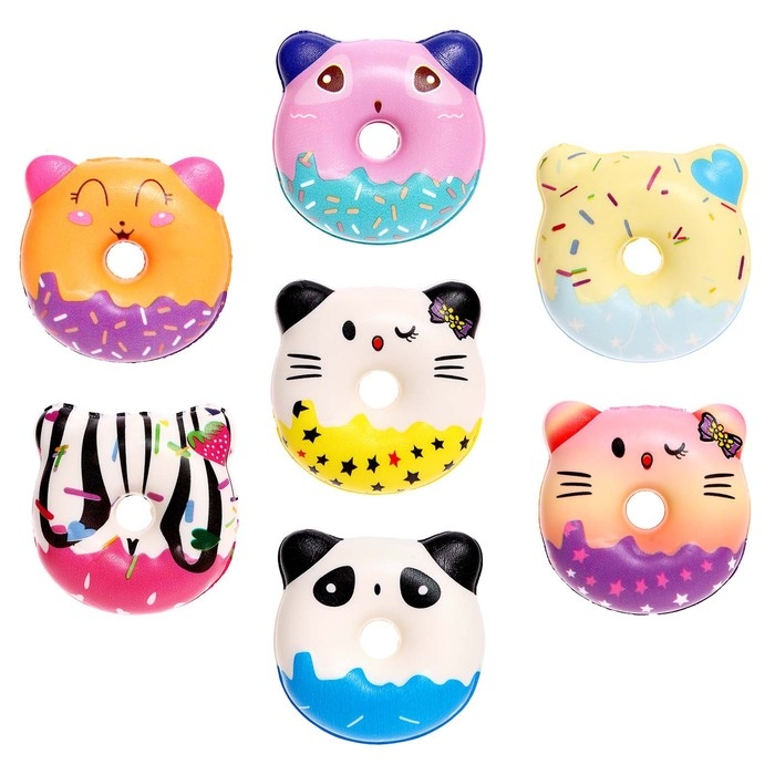 Игрушка-сюрприз «Мяк-жмяк», ярко-розовый, МИКС Игрушка-сюрприз «Мяк-жмяк», ярко-розовый, МИКС