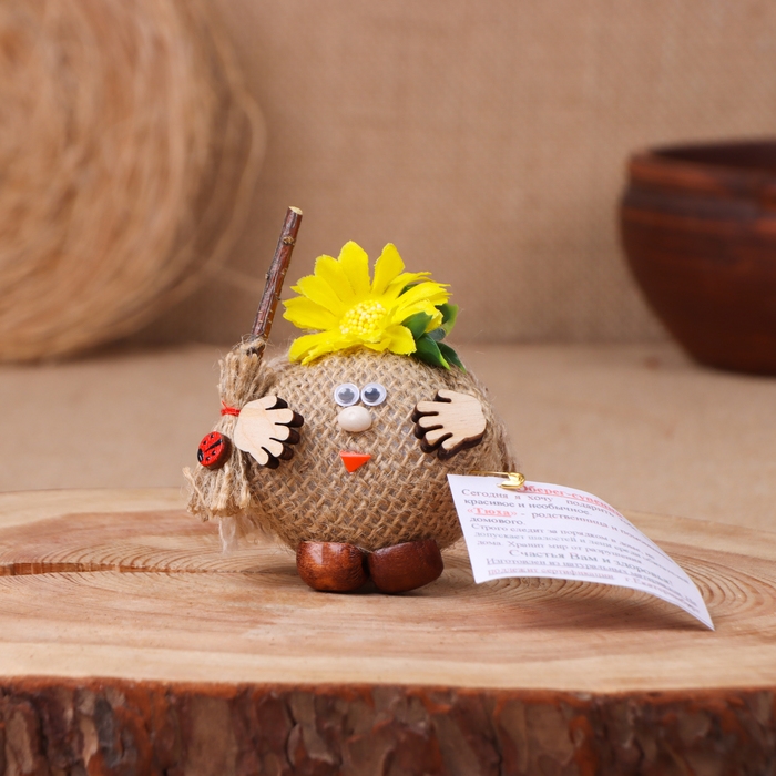 Оберег «Домовушка Тюха», микс Оберег «Домовушка Тюха», микс