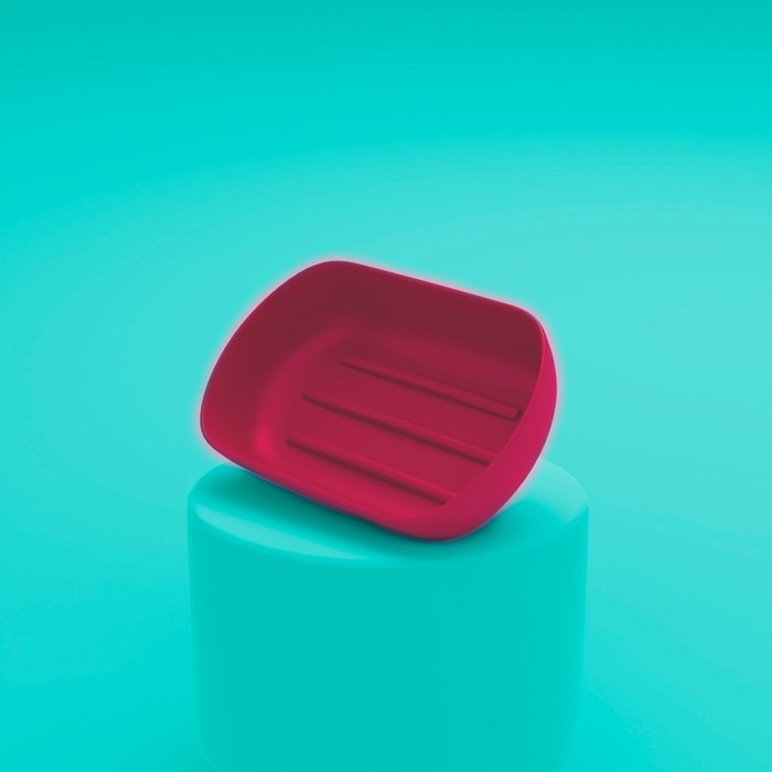 Набор аксессуаров для ванной комнаты «Тринити», 6 предметов (мыльница, дозатор для мыла, два стакана, ёрш, ведро), цвет розовый Набор аксессуаров для ванной комнаты «Тринити», 6 предметов (мыльница, дозатор для мыла, два стакана, ёрш, ведро), цвет розовый