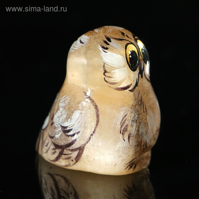 Сувенир «Совушка», 3,5×4 см. селенит Сувенир «Совушка», 3,5×4 см. селенит