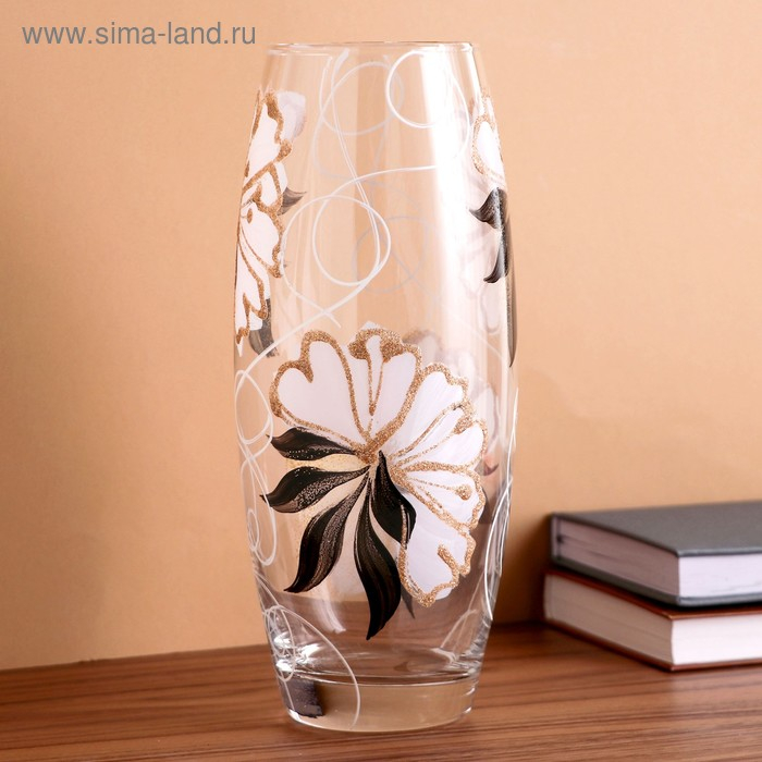 Ваза  Ваза "Цветы лилии" d-7.5см, 26 х10 см