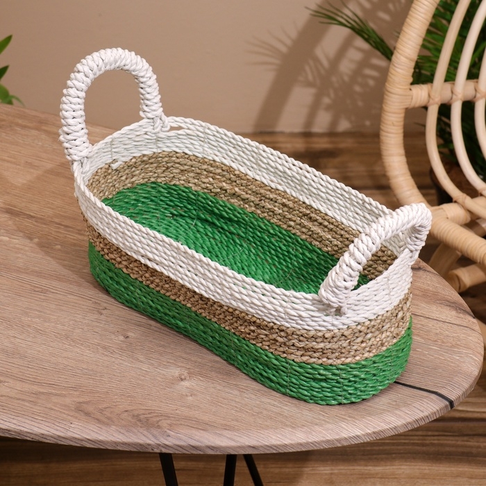 Корзина плетёная МИКС 35х20х20 см Корзина плетёная МИКС 35х20х20 см