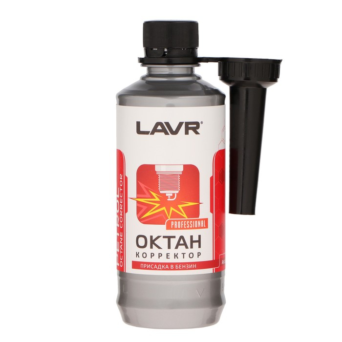 Присадка в бензин LAVR октан Плюс, на 40-60 л, 310 мл Ln2111 Присадка в бензин LAVR октан Плюс, на 40-60 л, 310 мл Ln2111