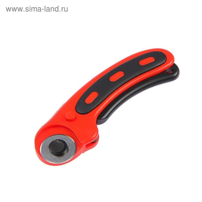 Дисковый нож ЛОМ, пластиковый корпус, лезвие-ролик, 28 мм + ПОДАРОК лезвия-ролики - 3 шт. Дисковый нож ЛОМ, пластиковый корпус, лезвие-ролик, 28 мм + ПОДАРОК лезвия-ролики - 3 шт.