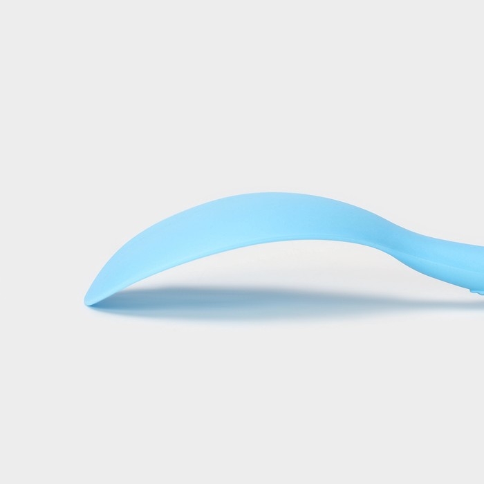 Ложка Доляна «Дуэт», 24×7,5×4 см, цвет голубой Ложка Доляна «Дуэт», 24×7,5×4 см, цвет голубой