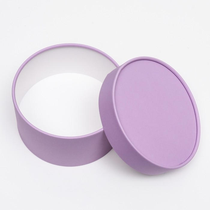 Подарочная коробка Подарочная коробка "Чароит" лавандовый, завальцованная без окна, 16 х 9 см