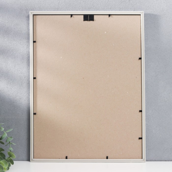 Фоторамка пластик Фоторамка пластик "Радуга" 30х40 см, белый