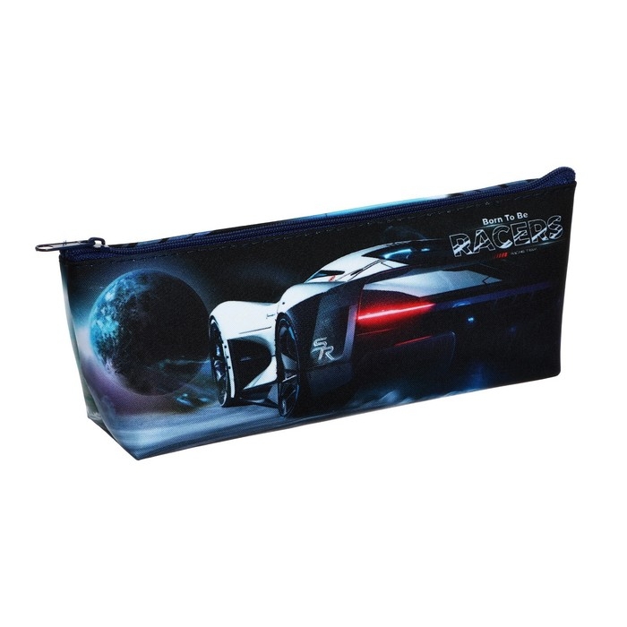 Пенал мягкий, 1 отделение, 80 х 190(225) х 40 мм, объёмный, ПМО 32-20 Space auto 70692 Пенал мягкий, 1 отделение, 80 х 190(225) х 40 мм, объёмный, ПМО 32-20 Space auto 70692