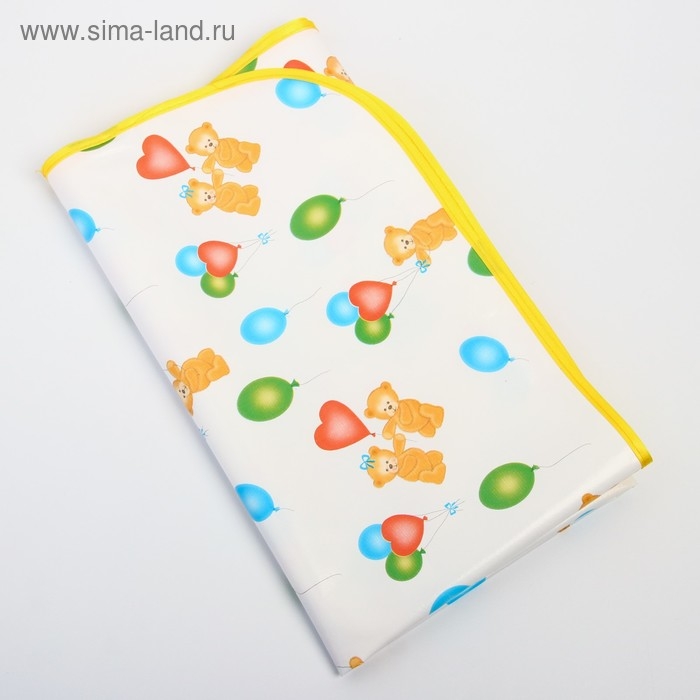 Клеёнка с ПВХ-покрытием, 70х100 см, на резинке, цвета МИКС Клеёнка с ПВХ-покрытием, 70х100 см, на резинке, цвета МИКС