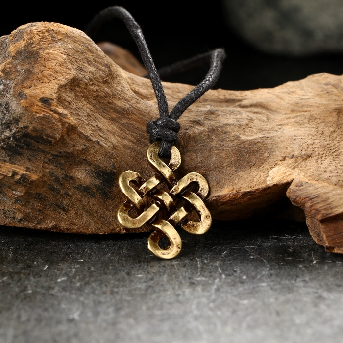 Амулет-брелок "Узел Долголетия" №51, металлический