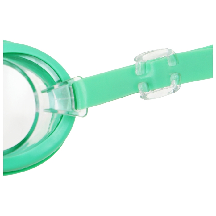 Очки для плавания детские «На волне» «Дракон», беруши, цвет зелёный Очки для плавания детские «На волне» «Дракон», беруши, цвет зелёный