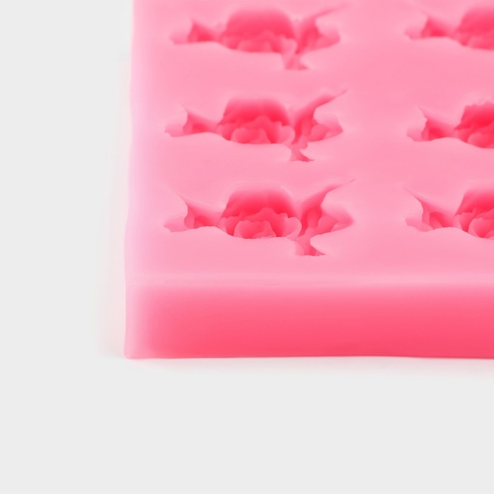 Молд «Букеты», силикон, 11,5×8×1,5 см, цвет МИКС Молд «Букеты», силикон, 11,5×8×1,5 см, цвет МИКС