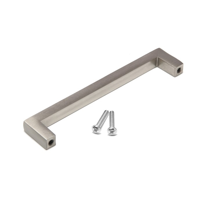 Ручка-скоба CAPPIO SQUARE RSC007, алюминий, м/о 128 мм, цвет серебро Ручка-скоба CAPPIO SQUARE RSC007, алюминий, м/о 128 мм, цвет серебро