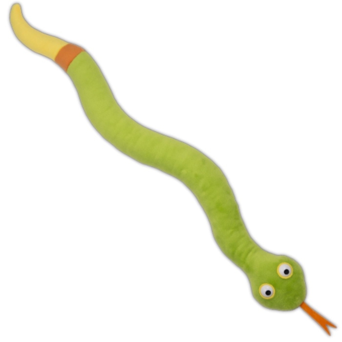 Мягкая игрушка  Мягкая игрушка "Змея Тутси", цвет салатовый, 42 см, ЗТ/042/сал