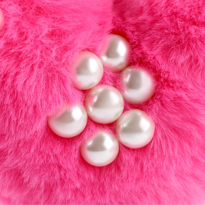 Мягкая игрушка «Сердечко» с бусинами, на брелоке, 10 см, цвет фуксия Мягкая игрушка «Сердечко» с бусинами, на брелоке, 10 см, цвет фуксия