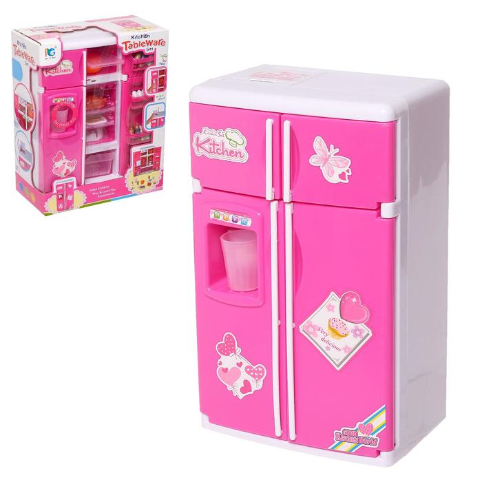 Бытовая техника «Холодильник двухдверный», 20 аксессуаров, свет, звук Бытовая техника «Холодильник двухдверный», 20 аксессуаров, свет, звук