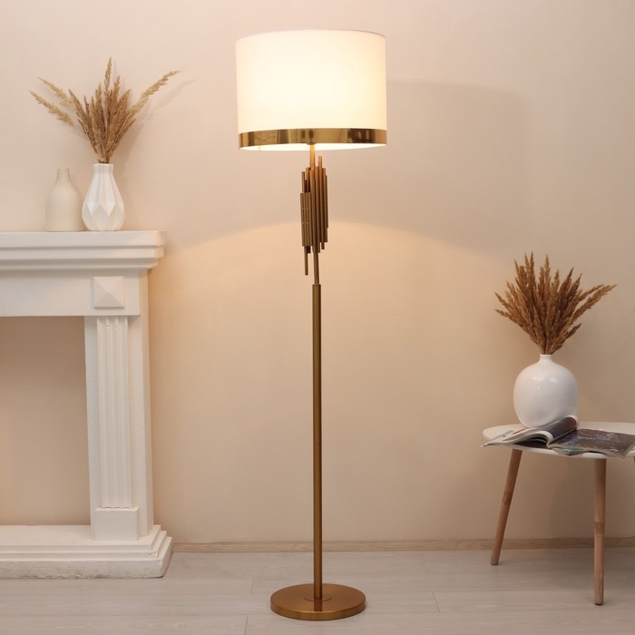 Торшер 19106/1 E27 40Вт бронза 42х42х165 см