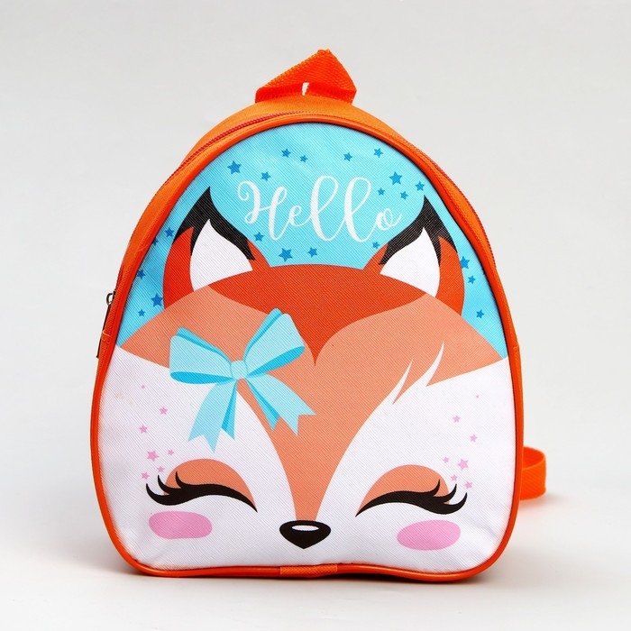 Детский набор «Лисичка», рюкзак 21х25 см, кепка р-р. 52-54 см