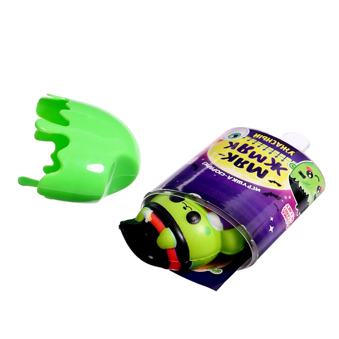 Игрушка-сюрприз «Ужасный Мяк-жмяк», в мороженке, МИКС Игрушка-сюрприз «Ужасный Мяк-жмяк», в мороженке, МИКС